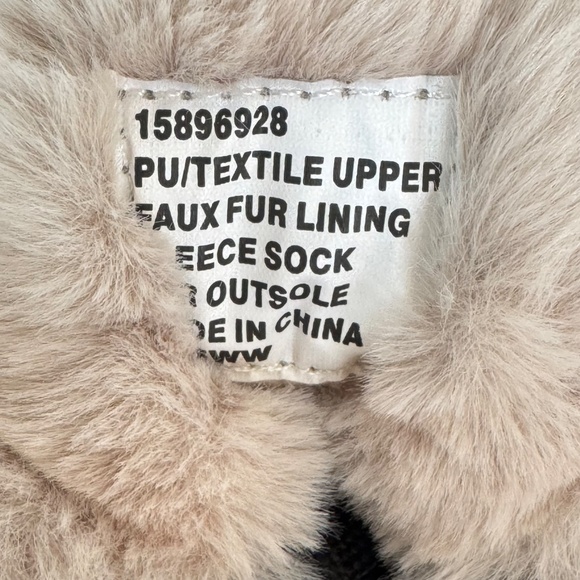 Torrid Black White Houndstooth Lace Up Cold Weather Booties Boots Sz. 10.5 WW - Picture 10 of 12